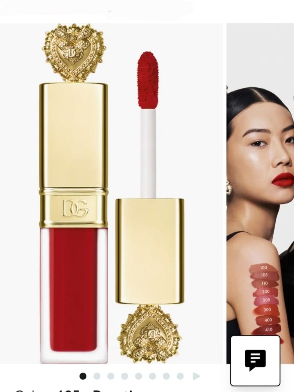 Dolce & Gabbana Velvet Lip Tint - Classic Red